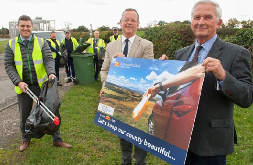 Cllr Peter Jackson and Cllr Glen Sanderson