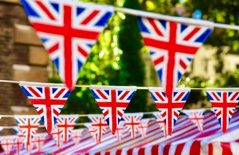 Union Jack flags