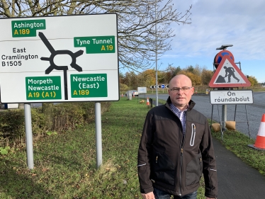 Ian Levy, Moor Farm Roundabout